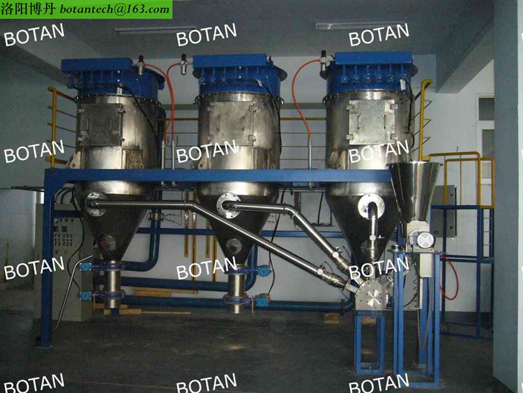 超細氣流分級機的設計說明